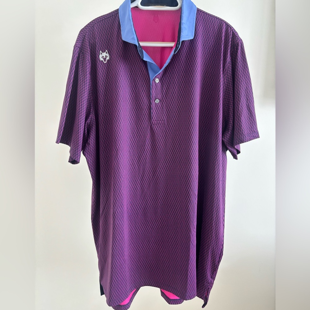 Greyson golf performance polo shirt.